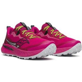Saucony Peregrine 15 Trail Running Shoe Women - Pink, Black, Size 6 - pink