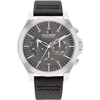 Tommy Hilfiger Herre Sort Ur 1710521 (Ø 46 mm)