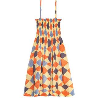 True Artist L'orangerie Kjole Med Stropper Light Yellow 8-9 Y  Gul  8-9 år  kvinde