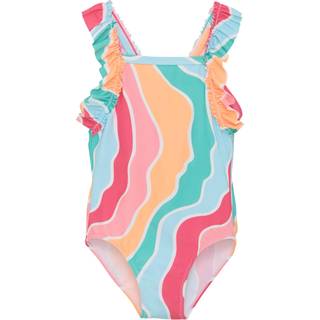 Color Kids Kid's Swimsuit with Frills AOP Badedragt Børn størrelse 152 farve kulørt