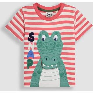 Jojo Maman Bébé Interactive Appliqué 100% T-shirt i bomuld6 - 12 måneder (68 - 80cm)