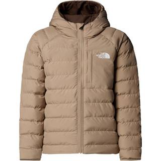The North Face Boy's Reversible Perrito Hooded Jacket Syntetisk jakke Børn størrelse XL farve beige