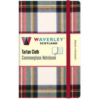 Waverley Dress Stewart Tartan cloth pocket notebook