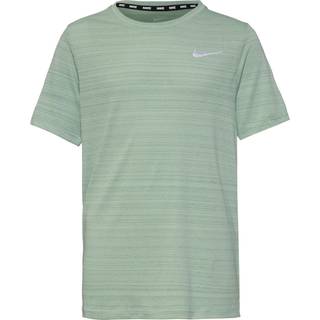 Nike Dri-FIT Miler-træningsoverdel til større børn (drenge) - grøn - S
