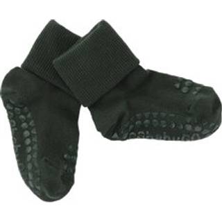 GOBABYGO Skridsikre Strømper - Bamboo - Forest green