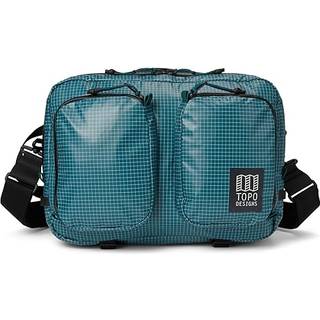 Topo Designs Apex Dokumentmappe petrol