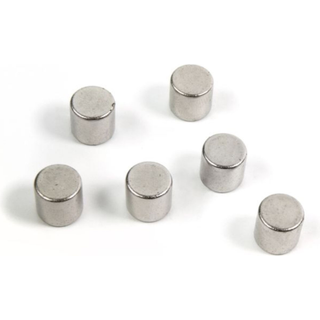 BOLT power magneter 8x8 mm., 6-pak sølv