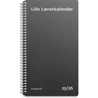 Mayland Studie Lille Lærerkalender matsort karton 2025/2026