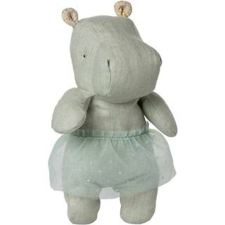 Maileg Safari Friends - Flodhest m. Tylskørt - Lille - Mint