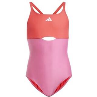 adidas Kid's X Back Colorblock Swimsuit Badedragt Børn størrelse 164 farve pink
