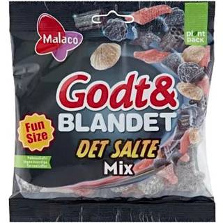 Malaco Godt & blandet Det salte mix 1 x 115 g