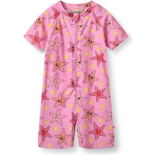 Småfolk Starfish UV-dragt Bubblegum 4-5 Y  Lyserød  4-5 år  kvinde