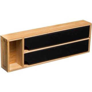 Stanniol dispenser - Natur - 13,3cm x 39,7cm x 5,6cm - Blake