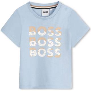 BOSS BOSS Blue Baby Logo Short Sleeve T-Shirt