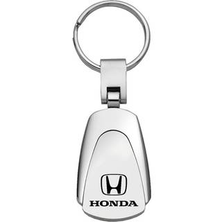 AU-Tomotive Gold Inc. Officielt licenseret Chrome Metal Tear Drop Key Chain til Honda