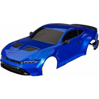 Traxxas - TRX10511-BLUE - Body Ford Mustang Clipless Complete Blue