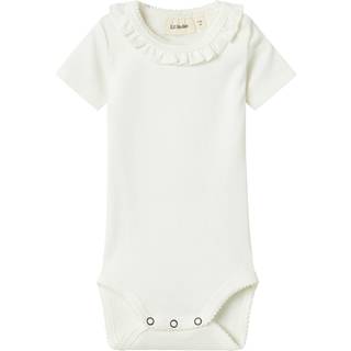 Lil' Atelier Lalo tem kortærmet slim body - COCO MILK