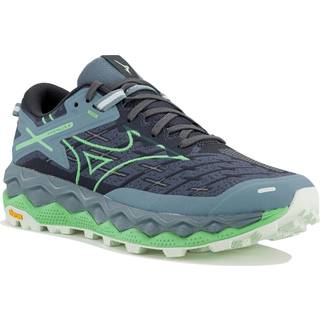 Mizuno Wave Mujin 10 Trail Running Shoe Women - Dark Blue, Mint, Size 7 - dark_blue