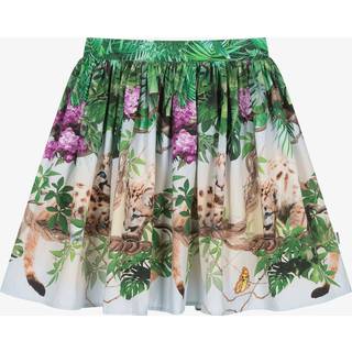 Molo Bonnie Skirt Fluffy Pumas 98/104 cm  Grøn  98/104 cm  kvinde