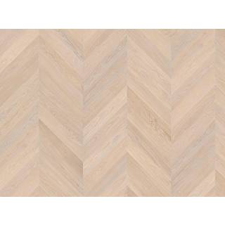 HARO Chevron - Børstet Eg Selectiv med hvid oleovera olie - Bredde 140 mm