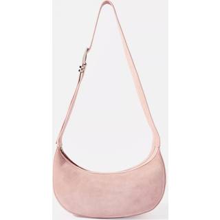 Mint Velvet Mint Velvet Pink Pink Suede Sling Bag