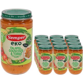 Semper Babygrød Falafel, Couscous & Tomat 12-pak