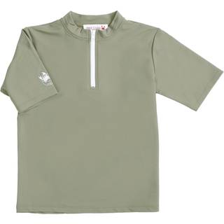 Petit Crabe Max UV trøje kort lynlås - olive