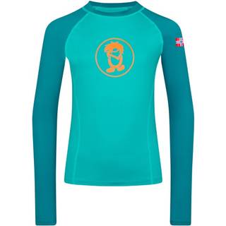 Trollkids Kid's Kvalvika Shirt Funktionsshirt Børn størrelse 110 farve turkis