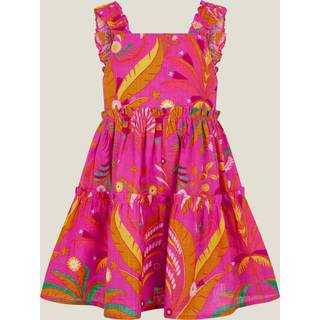 Angels By Accessorize Piger Ornamental Leaf Tryk Kjole134140cm