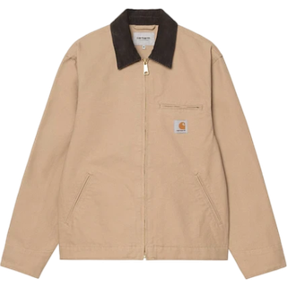 Jacket Carhartt WIP Detroit Jacket UNISEX Dusty H Brown/ Tobacco Rinsed XS - Tobacco Rinsed - XS