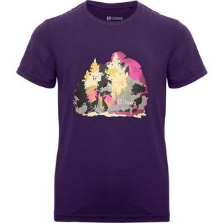 Urberg Juniors' Printed Tree Tee Grape, 146/152