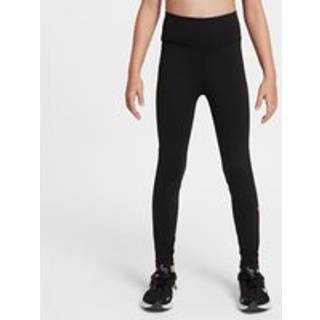 Nike Dri-Fit One Tights Str. XS 122-128 Sort