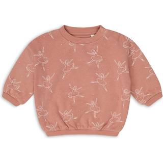 Mori MORI Pink Ballerina Viscose Cotton Blend Sweatshirt