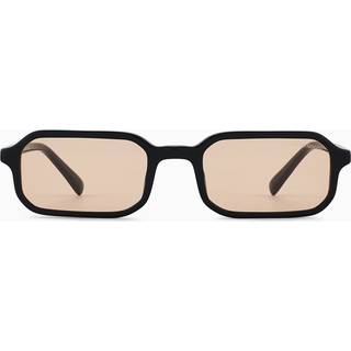 Emporio Armani Mand EA4253U 501793 Solbriller Acetat Sort Orange Firkantet Normal