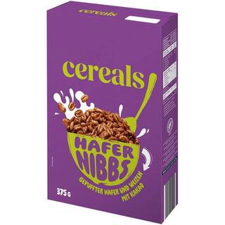 Puffede havre og hvede med kakao (375 g)