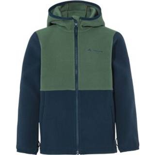 Vaude Kid's Pulex Hooded Jacket II Fleecejakke Børn størrelse 92 farve blå