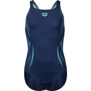Arena Girl's Poseidonia Swimsuit Swim Pro Back Badedragt Børn størrelse 140 farve blå