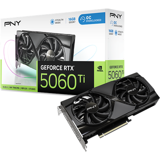 PNY GeForce RTX 5060 Ti Dual Fan OC - 16GB GDDR7 RAM - Grafikkort