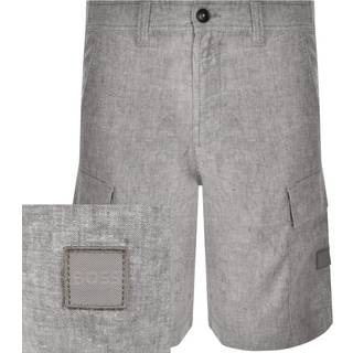 BOSS Orange Herren Cargoshorts beige,braun meliert