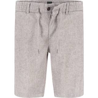 BOSS Orange Herren Chinoshorts grau meliert