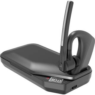 Dacota Platinum Talk Elite handsfree Bluetooth headset med opladeretui, sort ➞ På lager - klar til levering og afhentning