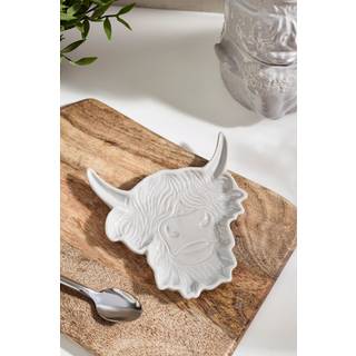 Next Grey Hamish The Highland Cow Spoon Rest - One