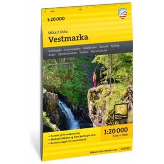 Calazo förlag Stikart Oslo - Vestmarka 1:20000 NoColour, OneSize