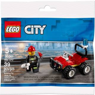 City LEGO SET 30361 FIRE ATV 39 stykker polybag