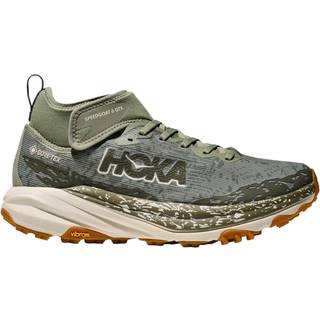 Hoka Men's Speedgoat 6 Mid GORE-TEX Sea Moss/Oat Milk, 45 1/3