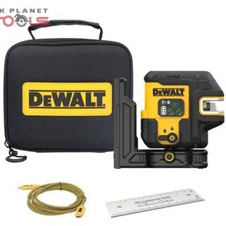 Dewalt krydslinjelaser DCLE14251GB, +5punkt/usb-c DCLE14251GB-XJ