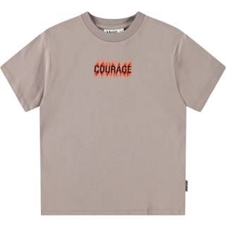 Molo Rodney Short-Sleeved T-Shirt Cinder Rock 116 cm  Grå  116 cm  mand