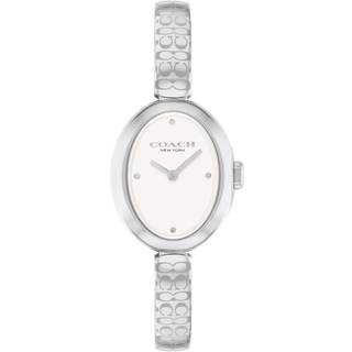 Coach Silver Sammy Oval Bangle Watch - Silver