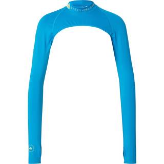 adidas by Stella McCartney Mock Neck Sleeves overdel - Bahia Blue - XS