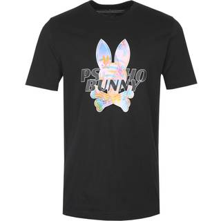 Psycho Bunny Milos Graphic T-Shirt in Black I Psycho Bunny I Norton Barrie - XL